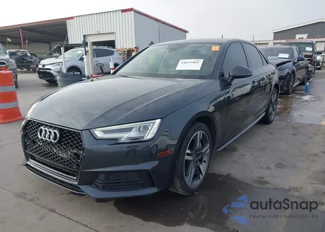 2017 Audi A4 2.0T Premium from USA, damaged, VIN WAUENAF46HN040828